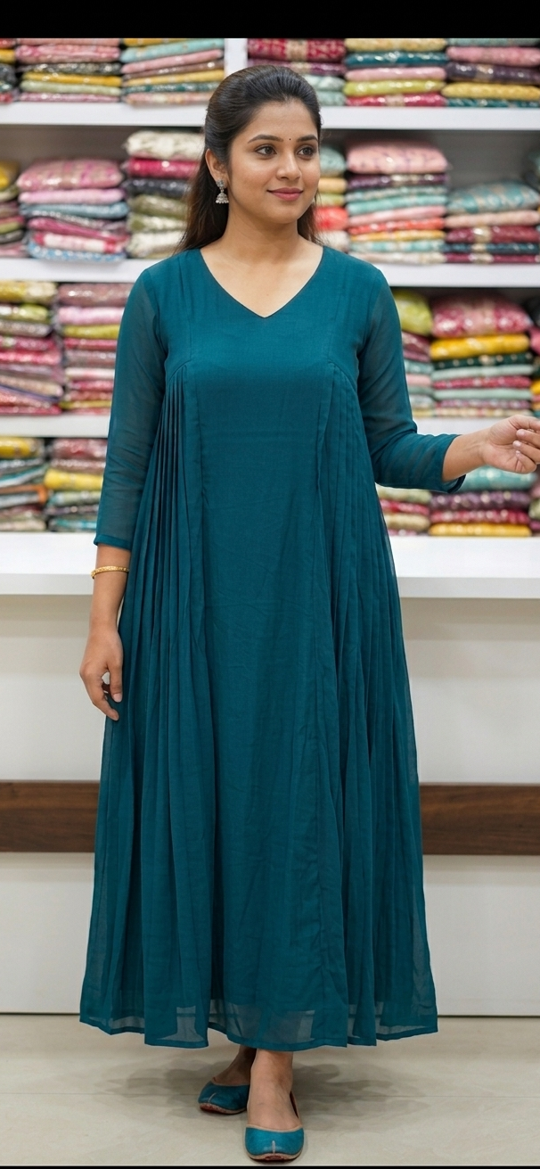 Georgette feeding kurti - 029