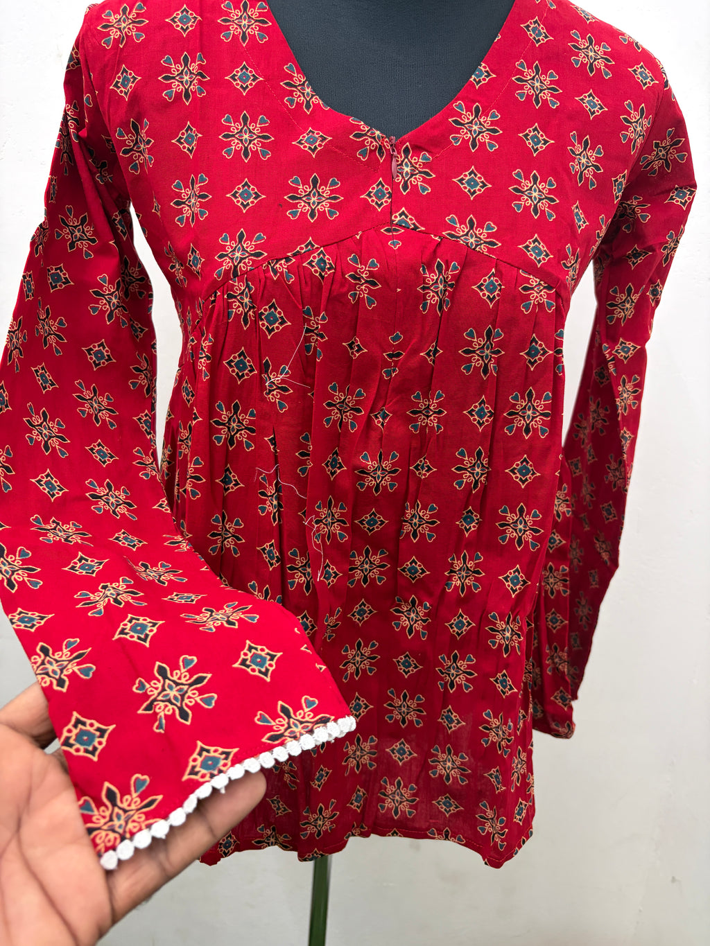 Feeding short Kurti