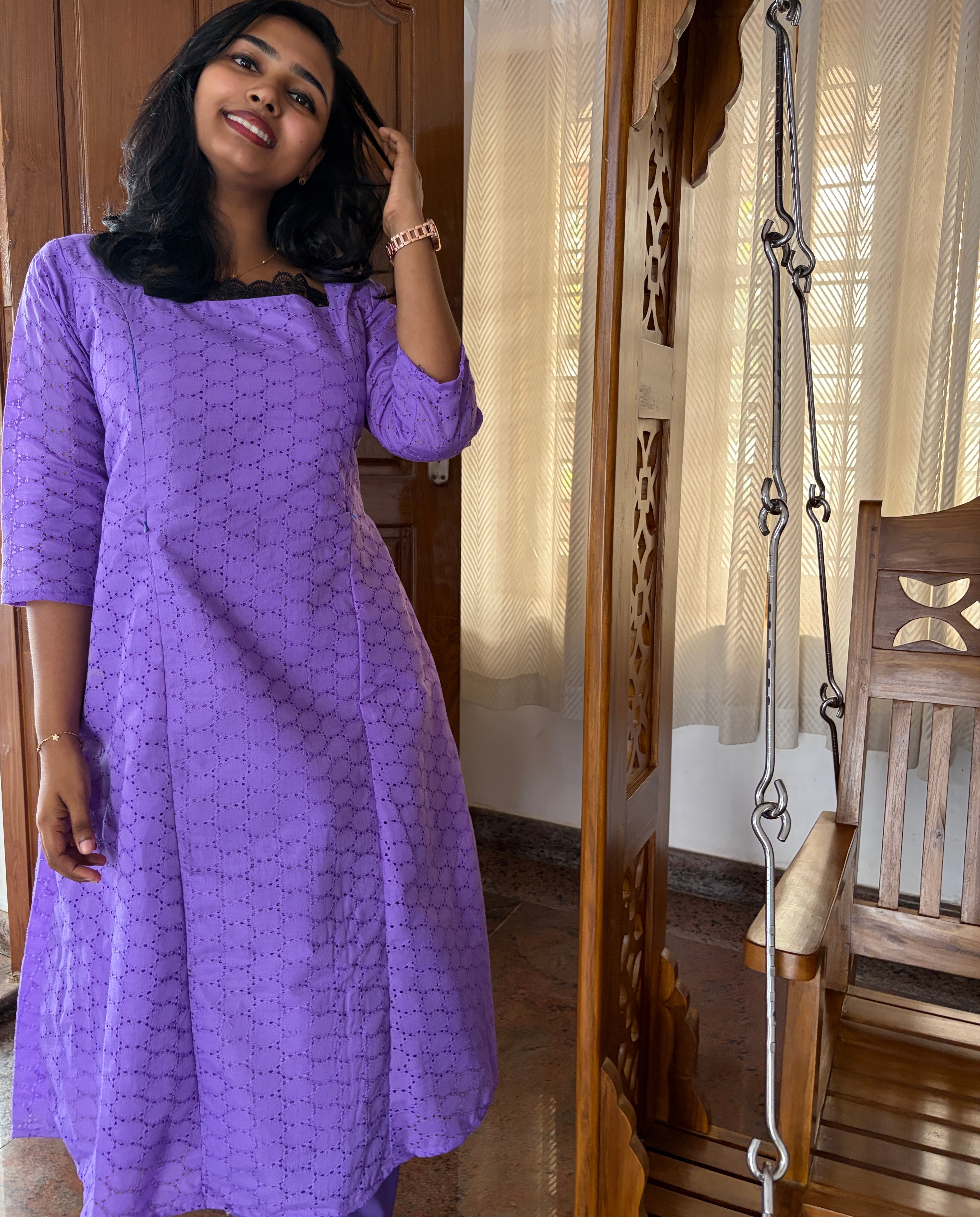 Pure cotton Hakkobba feeding top bottom set