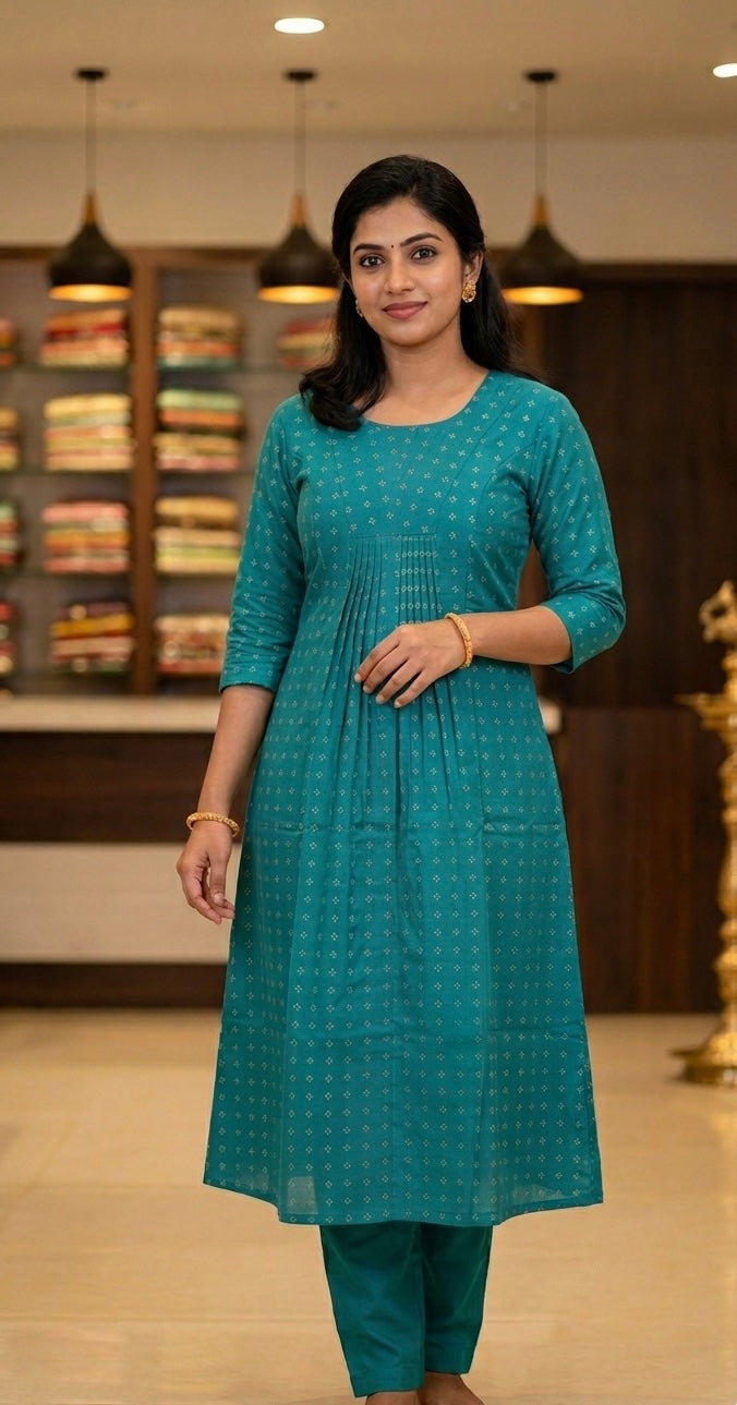 Vertican fabric feeding top bottom set